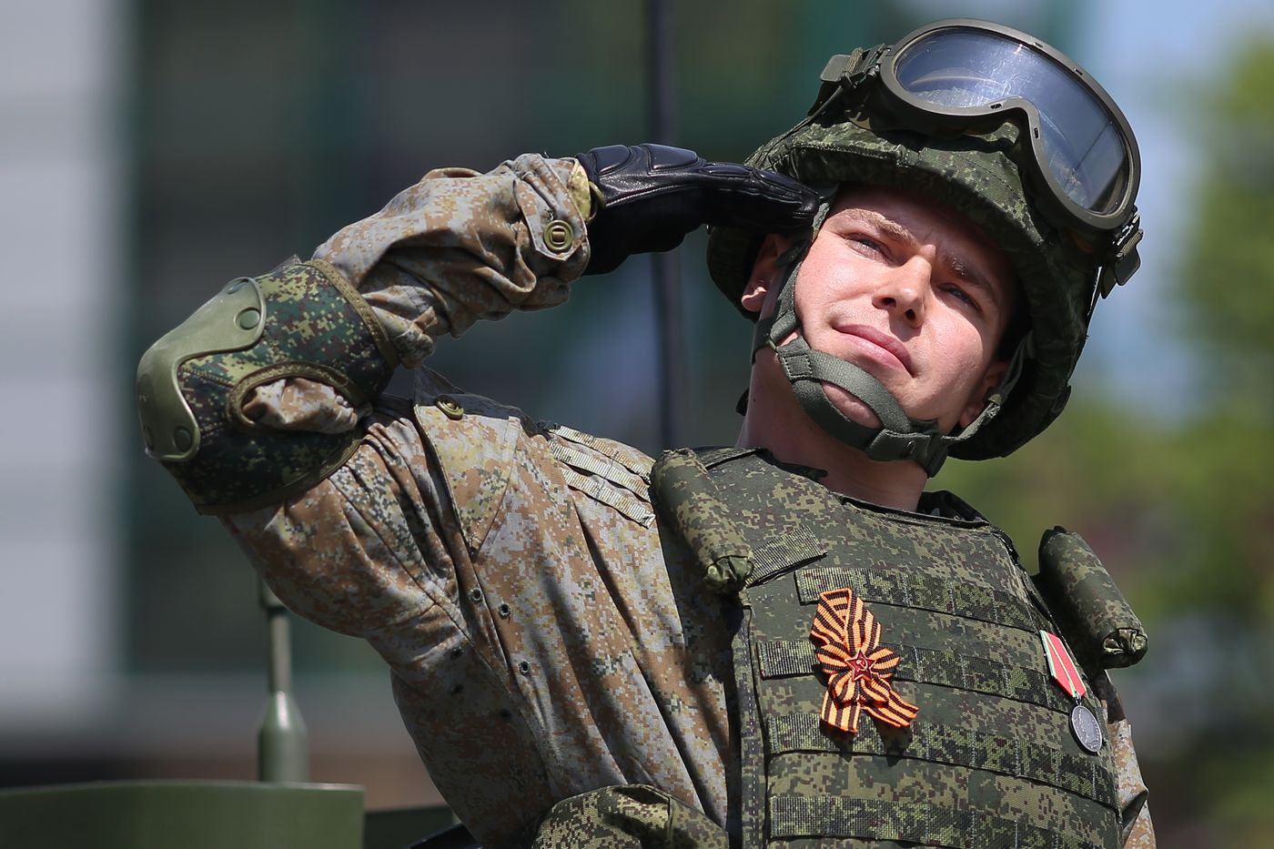 Город-герой Новороссийск. Военный парад, посвященный 80-летию Победы