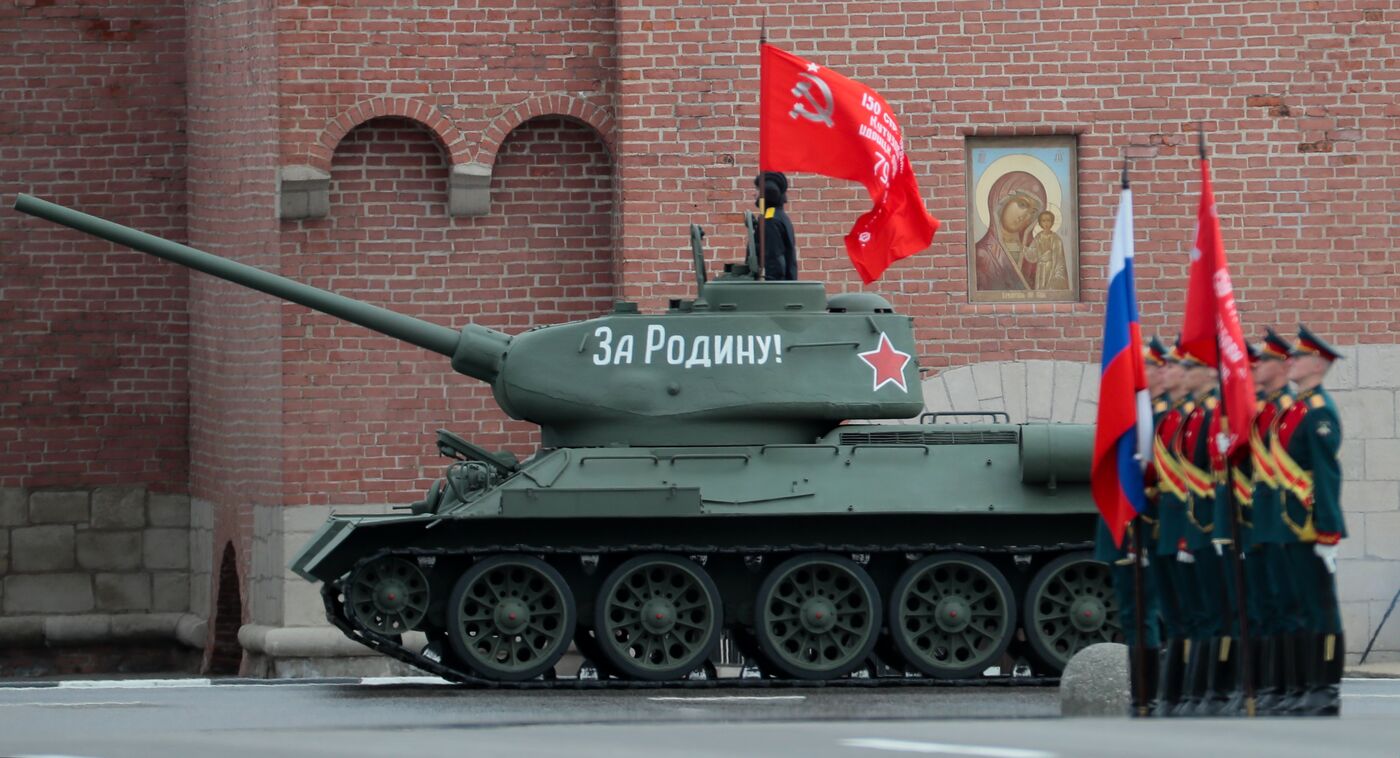 Город-герой Тула. Военный парад, посвященный 80-летию Победы