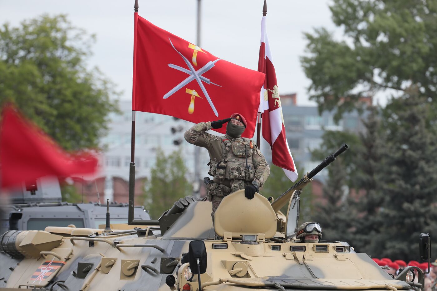Город-герой Тула. Военный парад, посвященный 80-летию Победы