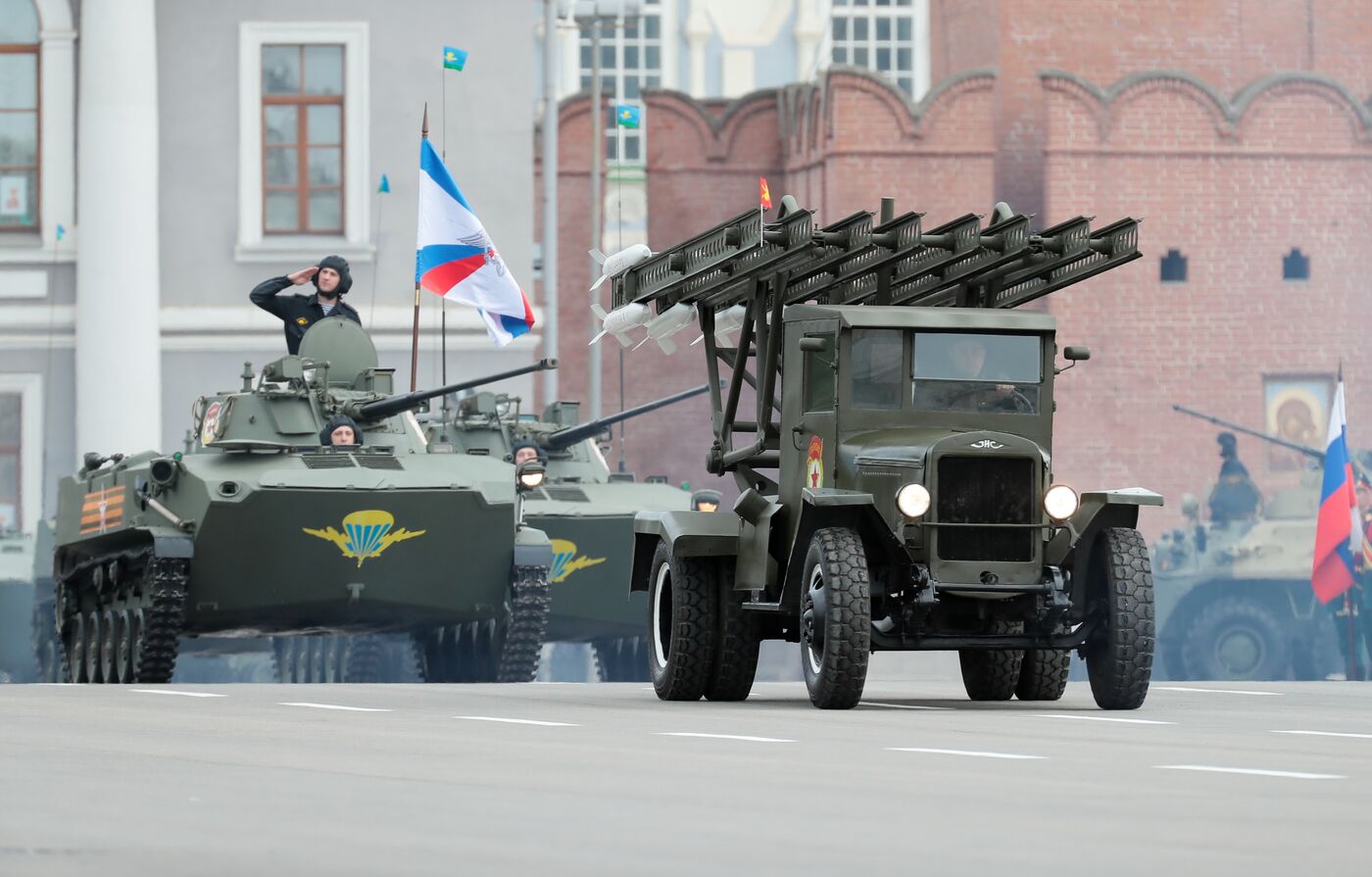 Город-герой Тула. Военный парад, посвященный 80-летию Победы