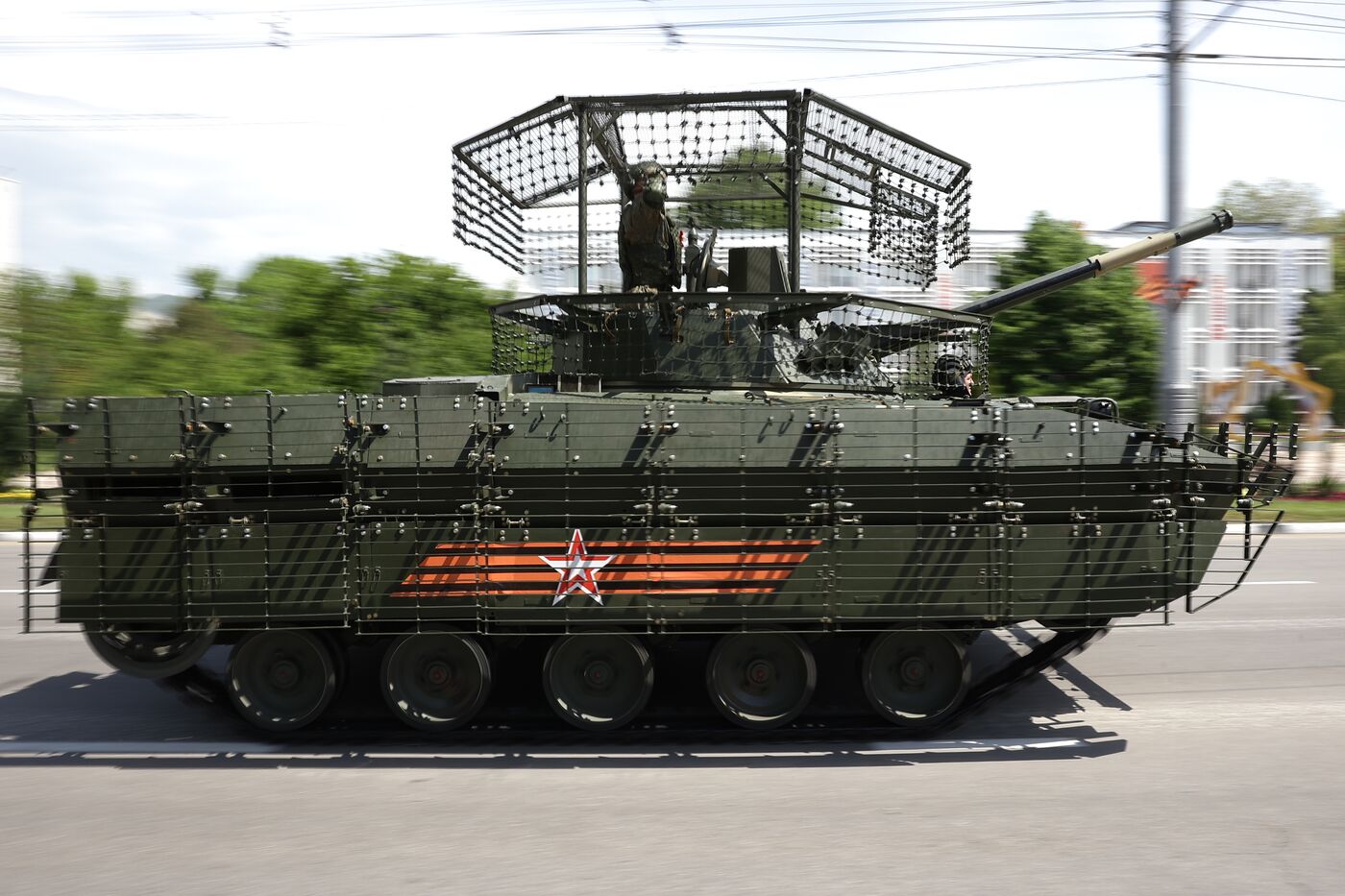 Город-герой Новороссийск. Военный парад, посвященный 80-летию Победы