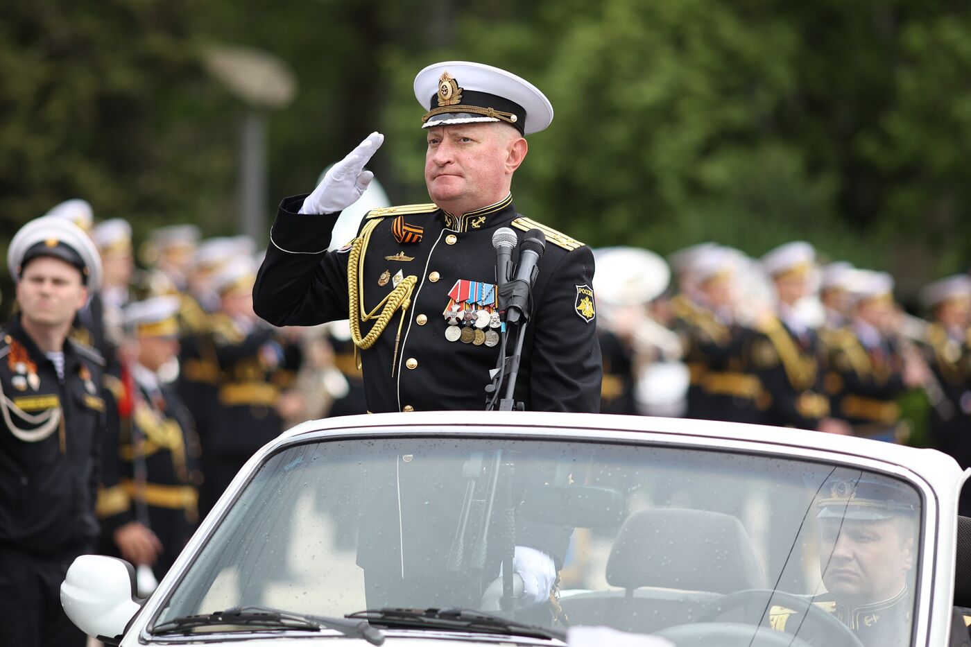 Город-герой Новороссийск. Военный парад, посвященный 80-летию Победы