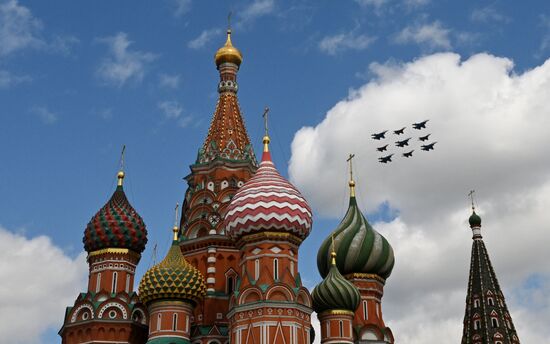 Москва. Военный парад, посвященный 80-летию Победы в Великой Отечественной войне