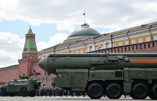 Москва. Военный парад, посвященный 80-летию Победы в Великой Отечественной войне