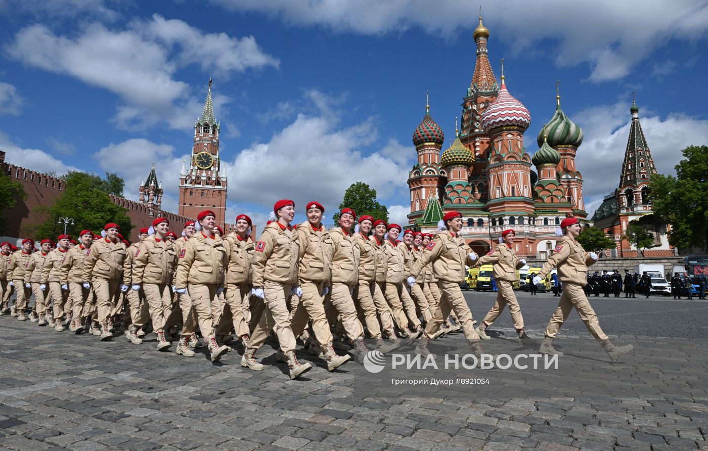 Москва. Военный парад, посвященный 80-летию Победы в Великой Отечественной войне