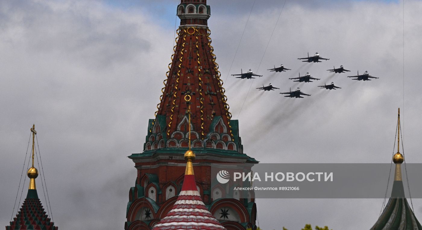 Москва. Военный парад, посвященный 80-летию Победы в Великой Отечественной войне