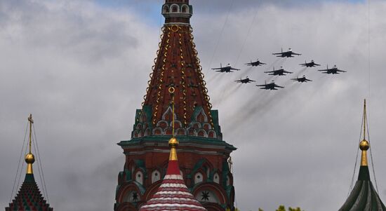 Москва. Военный парад, посвященный 80-летию Победы в Великой Отечественной войне