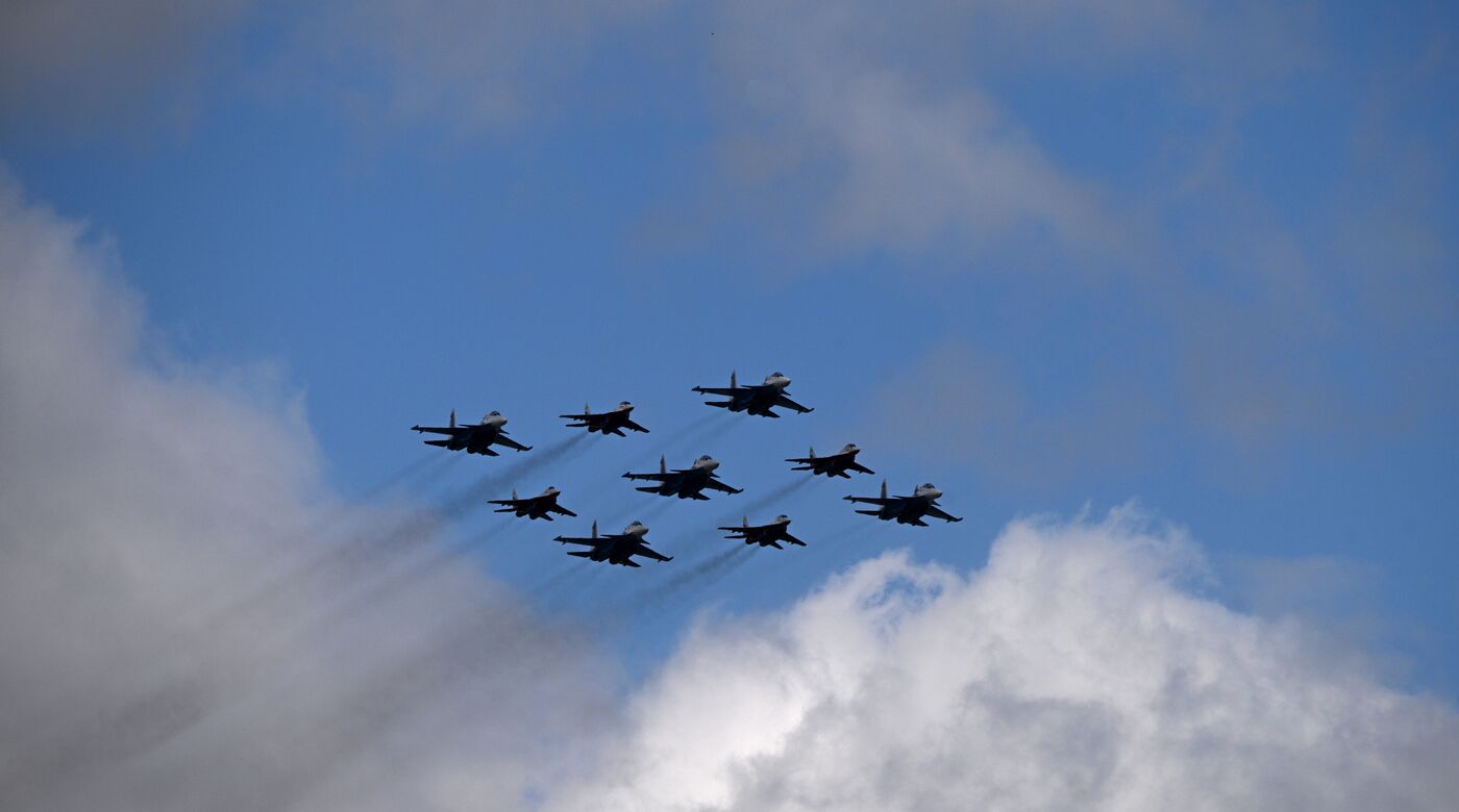 Москва. Военный парад, посвященный 80-летию Победы в Великой Отечественной войне