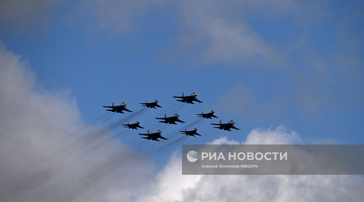 Москва. Военный парад, посвященный 80-летию Победы в Великой Отечественной войне
