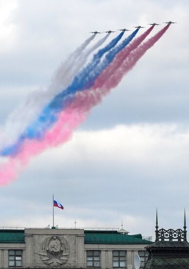 Москва. Военный парад, посвященный 80-летию Победы в Великой Отечественной войне