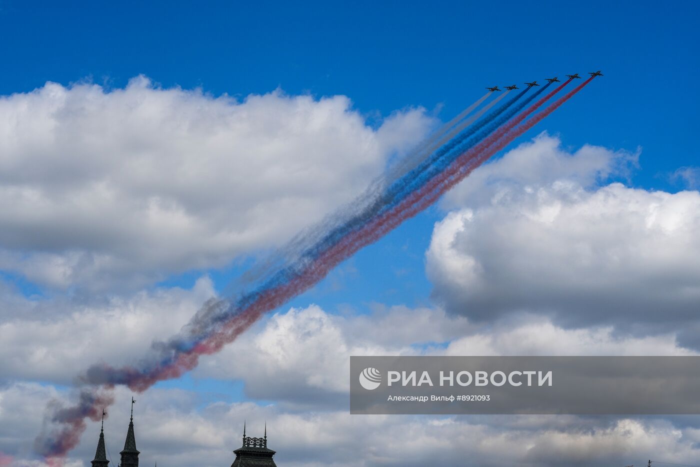 Москва. Военный парад, посвященный 80-летию Победы в Великой Отечественной войне