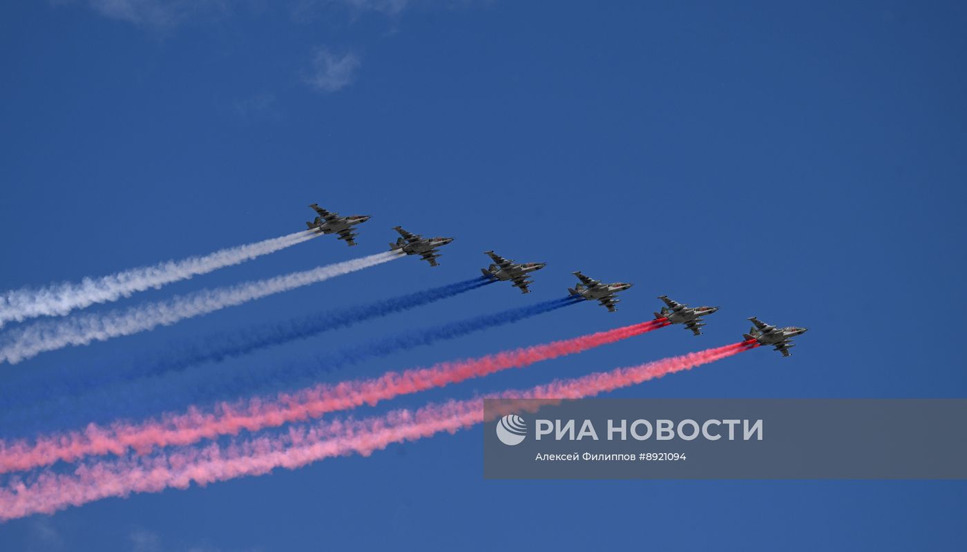 Москва. Военный парад, посвященный 80-летию Победы в Великой Отечественной войне