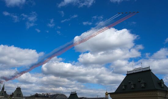 Москва. Военный парад, посвященный 80-летию Победы в Великой Отечественной войне
