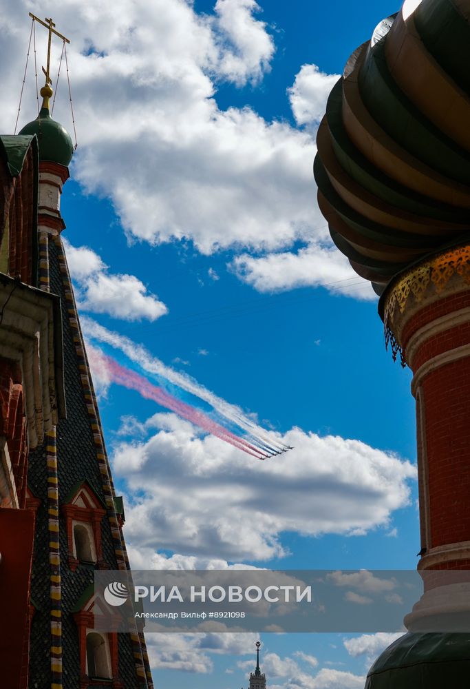 Москва. Военный парад, посвященный 80-летию Победы в Великой Отечественной войне