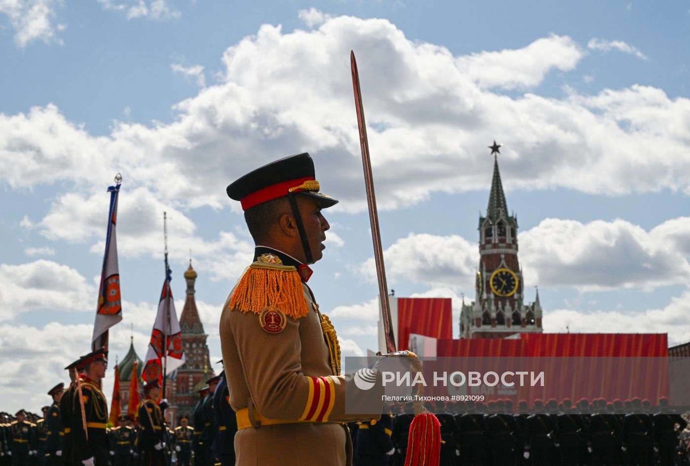 Москва. Военный парад, посвященный 80-летию Победы в Великой Отечественной войне