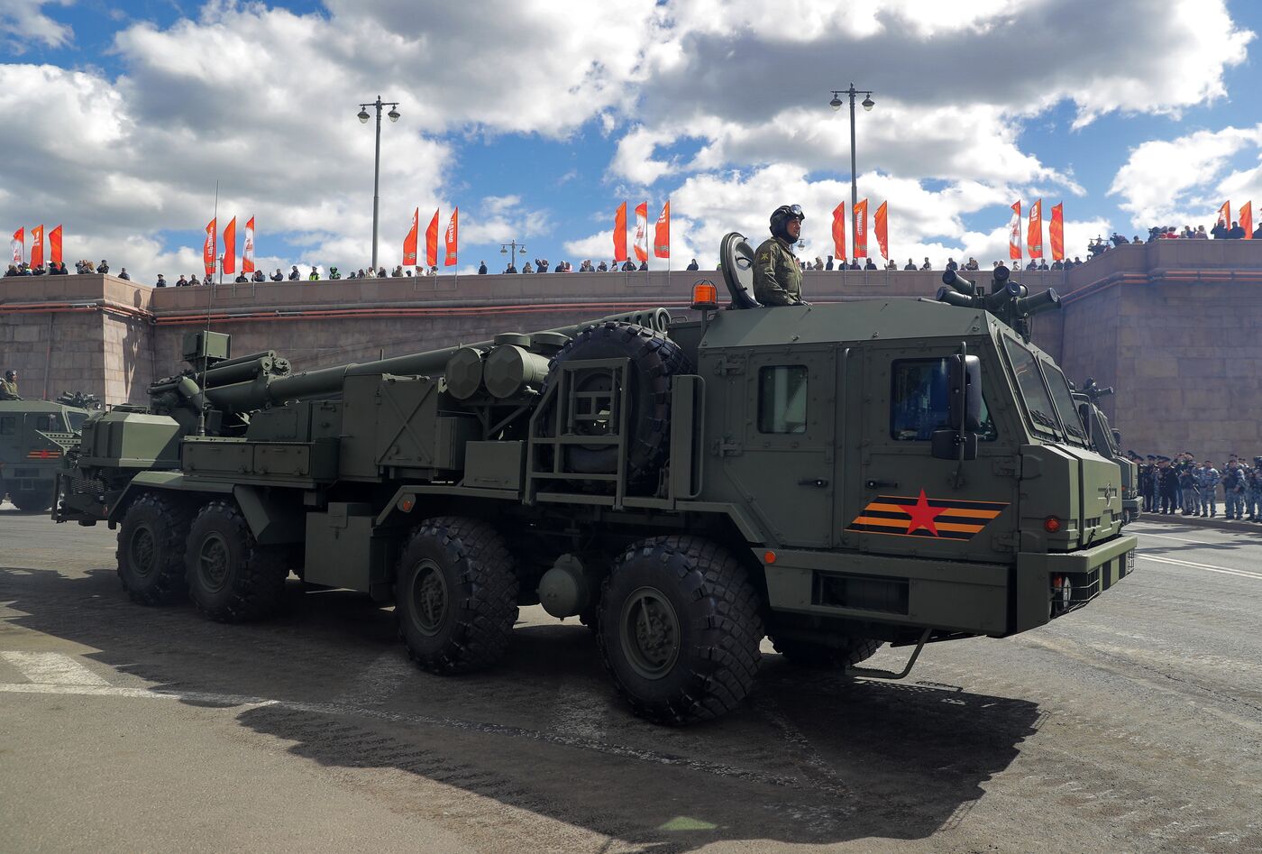 Москва. Военный парад, посвященный 80-летию Победы в Великой Отечественной войне