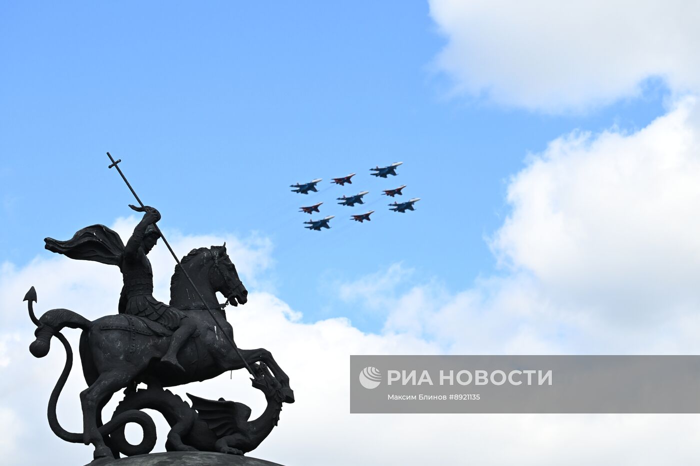 Москва. Военный парад, посвященный 80-летию Победы в Великой Отечественной войне