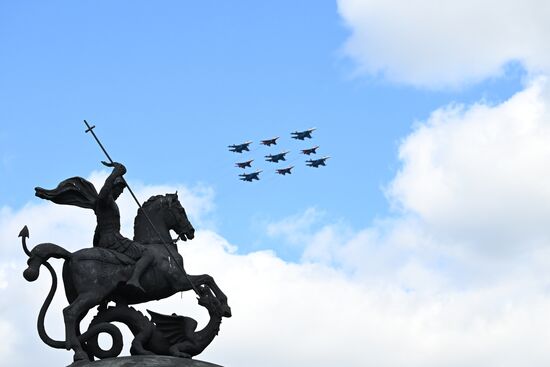 Москва. Военный парад, посвященный 80-летию Победы в Великой Отечественной войне