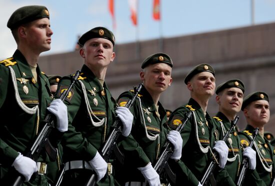 Москва. Военный парад, посвященный 80-летию Победы в Великой Отечественной войне