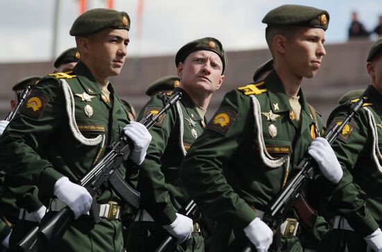 Москва. Военный парад, посвященный 80-летию Победы в Великой Отечественной войне