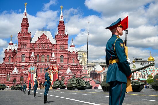 Москва. Военный парад, посвященный 80-летию Победы в Великой Отечественной войне