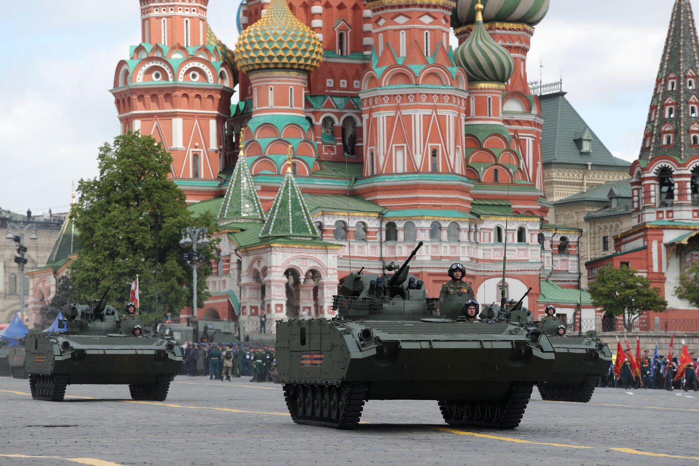Москва. Военный парад, посвященный 80-летию Победы в Великой Отечественной войне