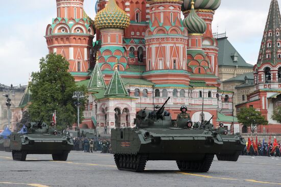 Москва. Военный парад, посвященный 80-летию Победы в Великой Отечественной войне