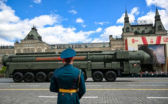 Москва. Военный парад, посвященный 80-летию Победы в Великой Отечественной войне