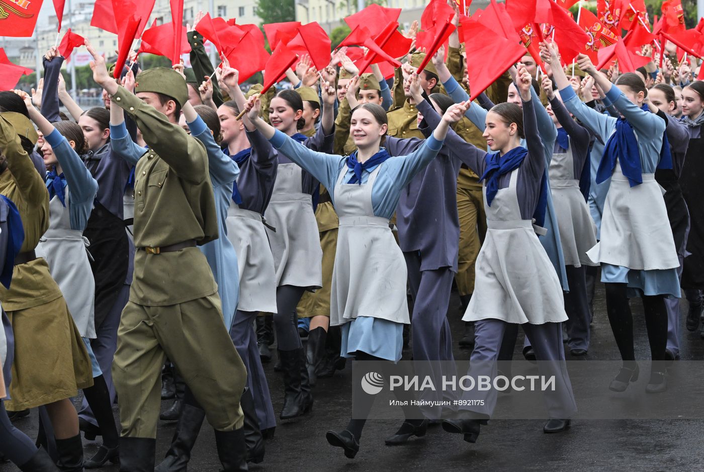 Празднование Дня Победы в России