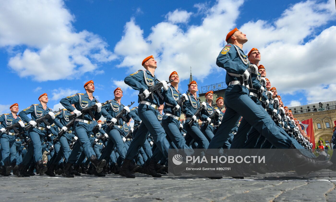 Москва. Военный парад, посвященный 80-летию Победы в Великой Отечественной войне
