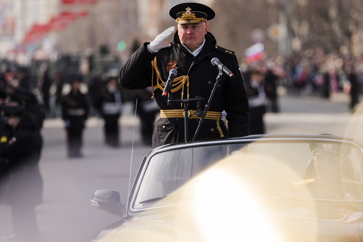 Город-герой Мурманск. Военный парад, посвященный 80-летию Победы