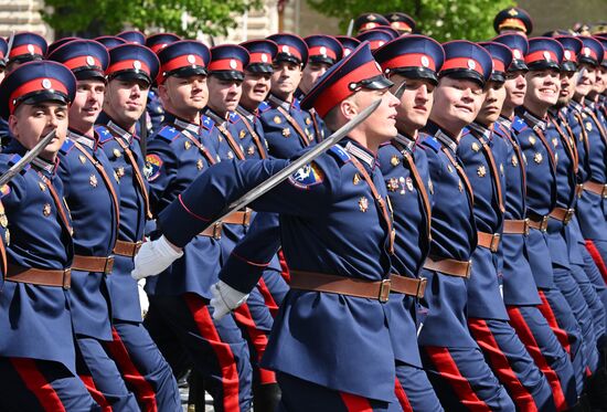 Москва. Военный парад, посвященный 80-летию Победы в Великой Отечественной войне