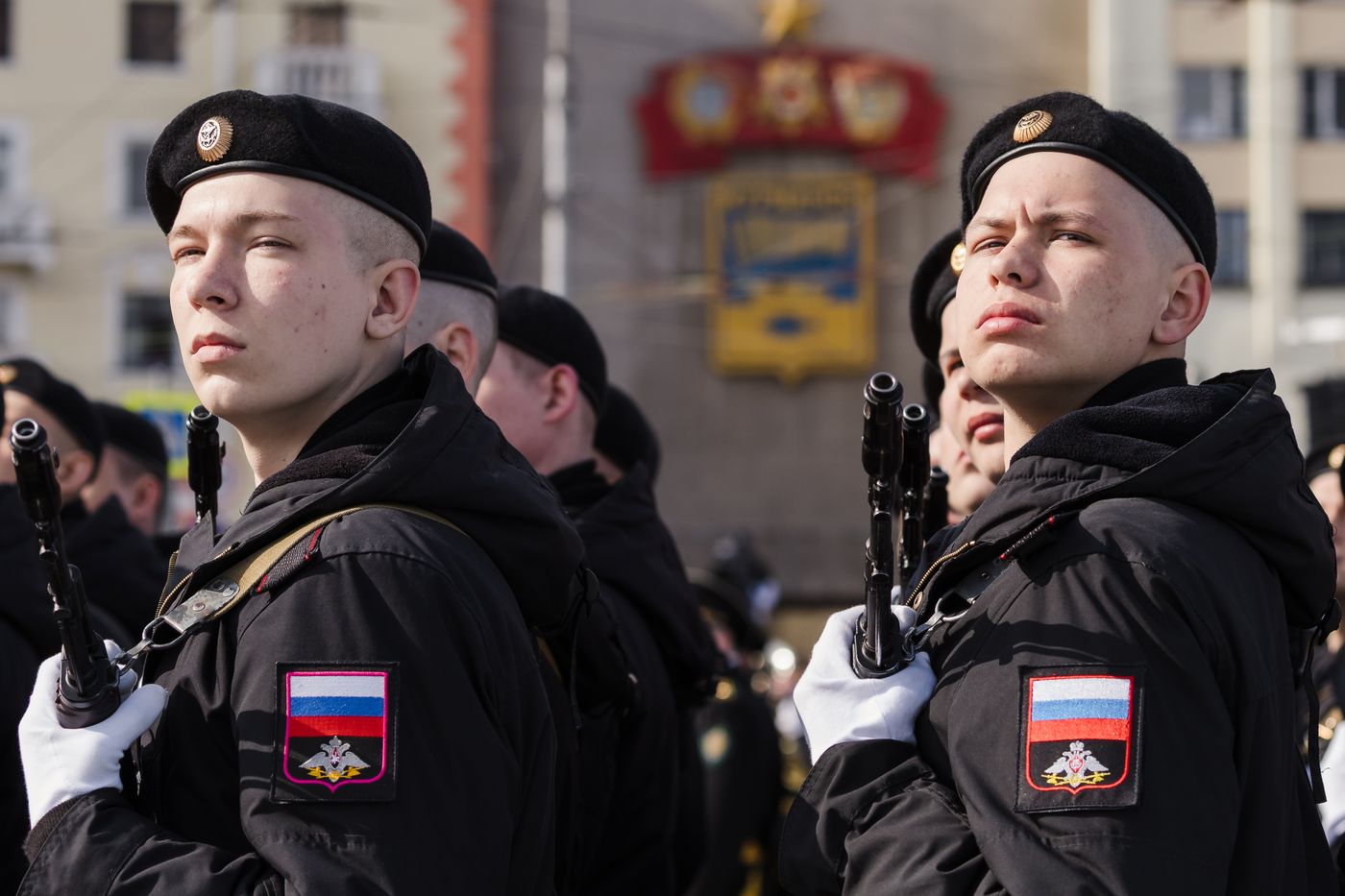 Город-герой Мурманск. Военный парад, посвященный 80-летию Победы