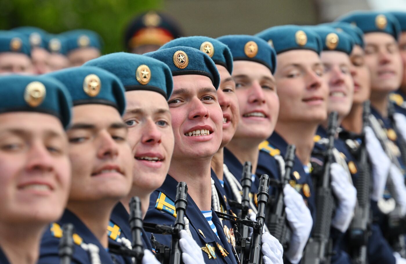 Москва. Военный парад, посвященный 80-летию Победы в Великой Отечественной войне