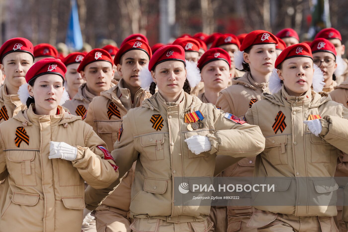 Город-герой Мурманск. Военный парад, посвященный 80-летию Победы