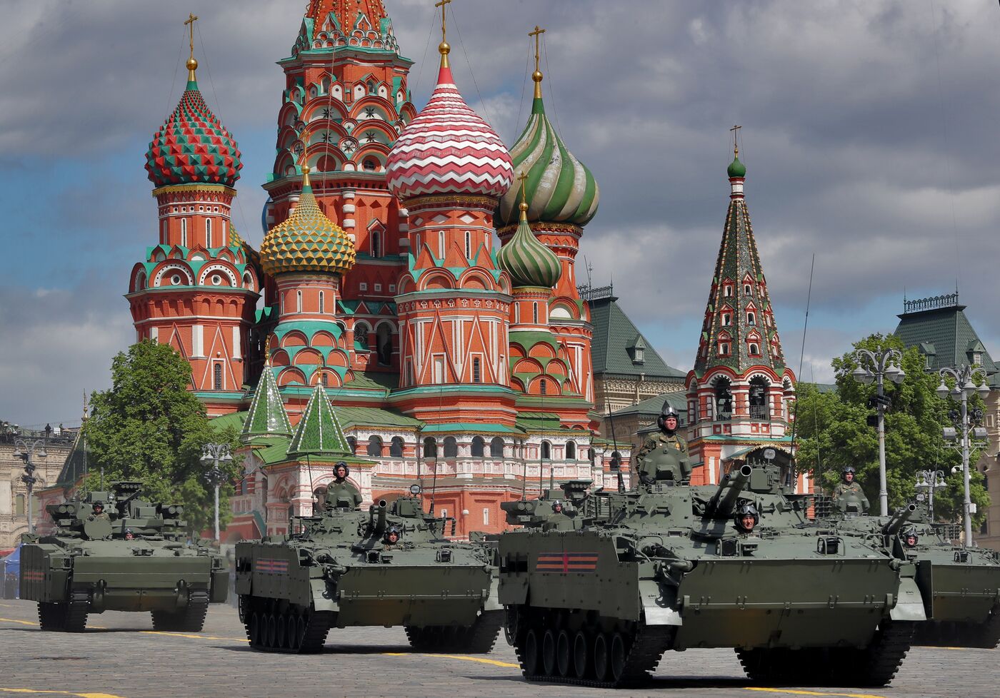 Москва. Военный парад, посвященный 80-летию Победы в Великой Отечественной войне