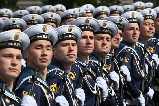 Москва. Военный парад, посвященный 80-летию Победы в Великой Отечественной войне