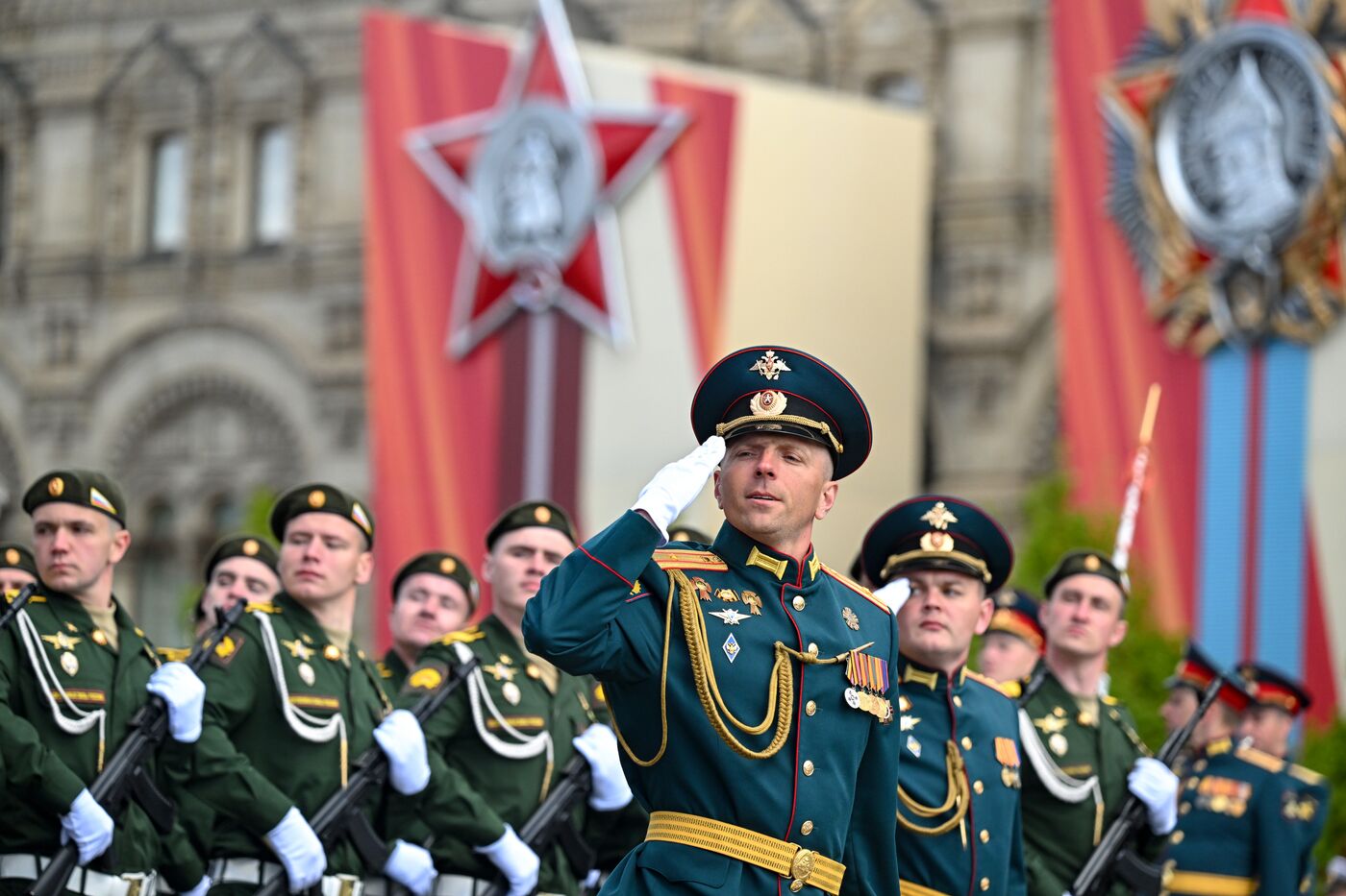 Москва. Военный парад, посвященный 80-летию Победы в Великой Отечественной войне