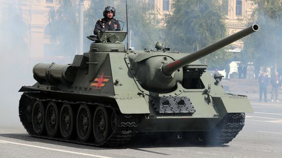 Москва. Военный парад, посвященный 80-летию Победы в Великой Отечественной войне