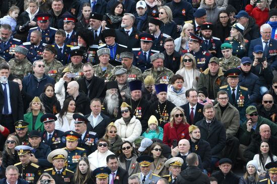 Москва. Военный парад, посвященный 80-летию Победы в Великой Отечественной войне