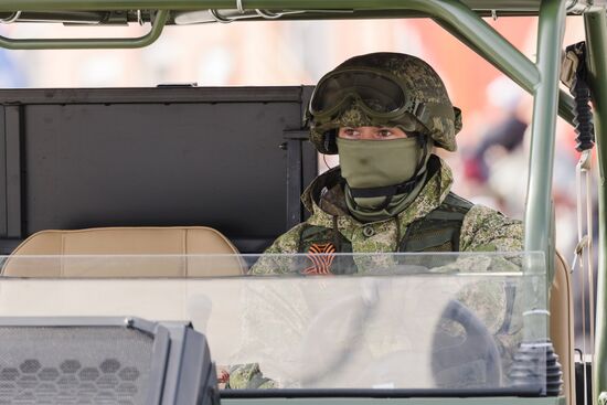 Город-герой Мурманск. Военный парад, посвященный 80-летию Победы