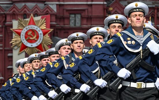 Москва. Военный парад, посвященный 80-летию Победы в Великой Отечественной войне