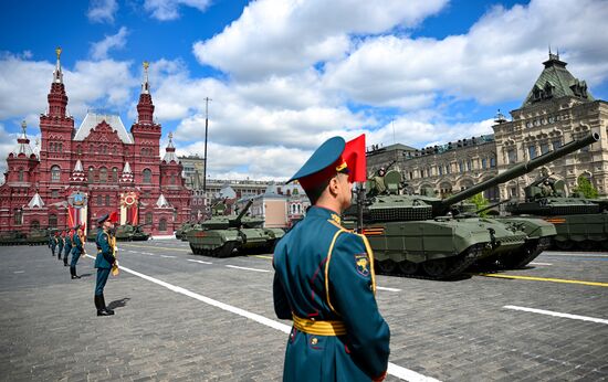 Москва. Военный парад, посвященный 80-летию Победы в Великой Отечественной войне