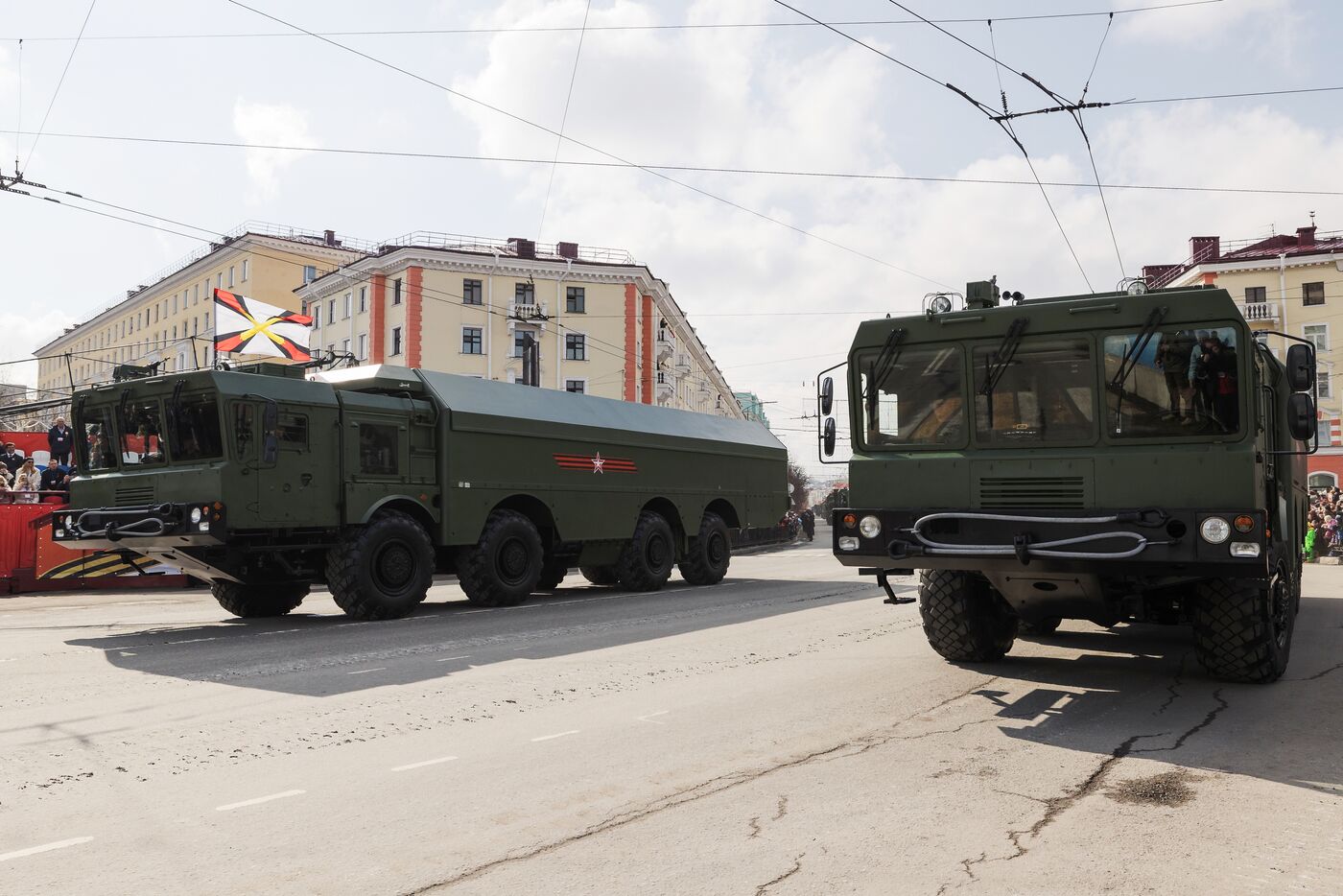 Город-герой Мурманск. Военный парад, посвященный 80-летию Победы