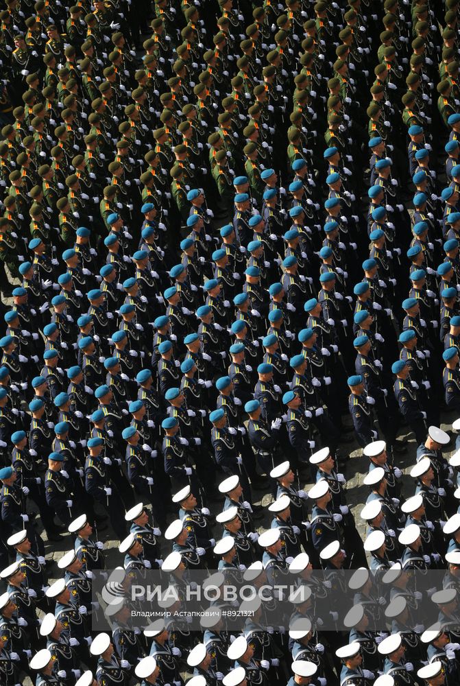 Москва. Военный парад, посвященный 80-летию Победы в Великой Отечественной войне