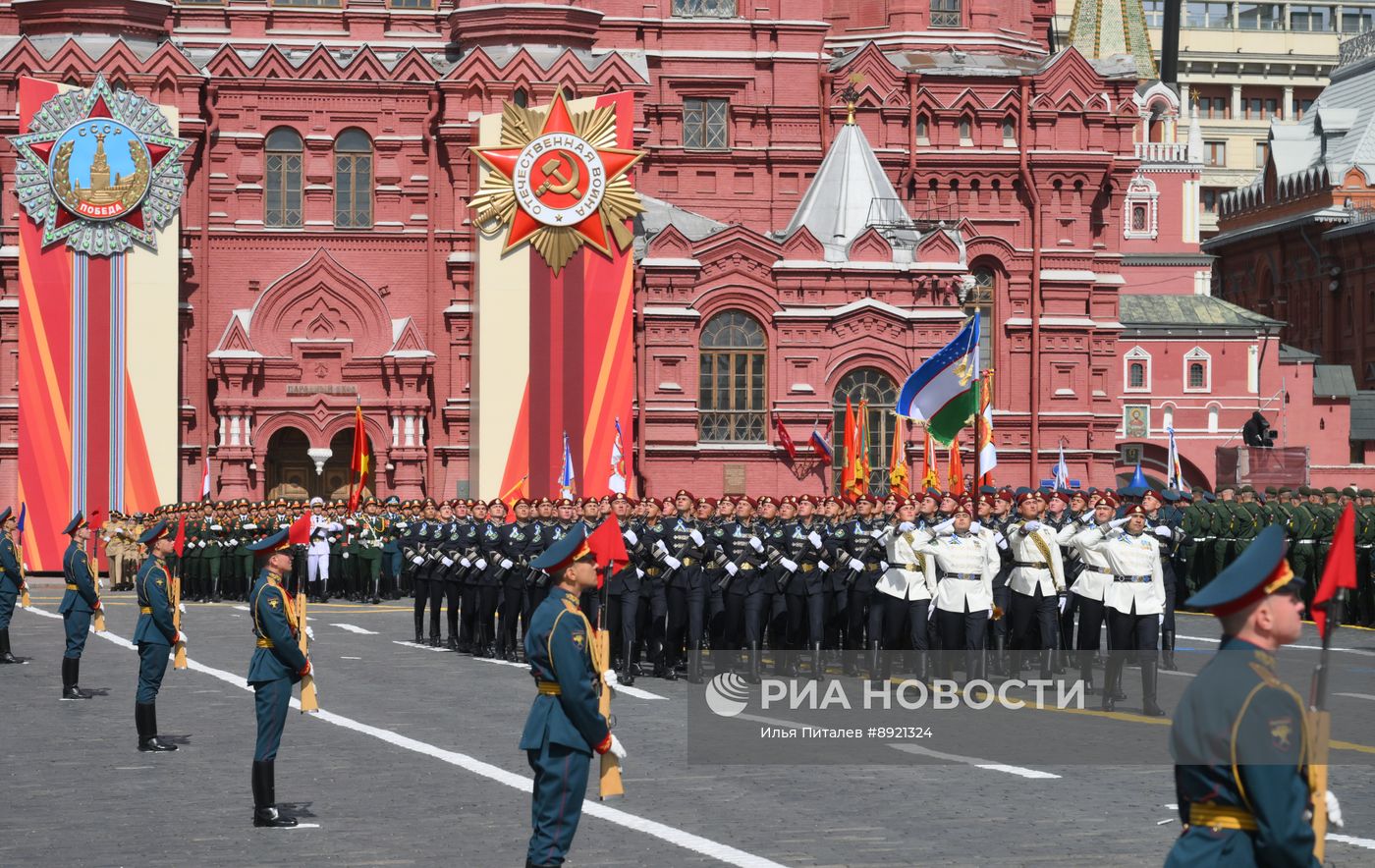 Москва. Военный парад, посвященный 80-летию Победы в Великой Отечественной войне
