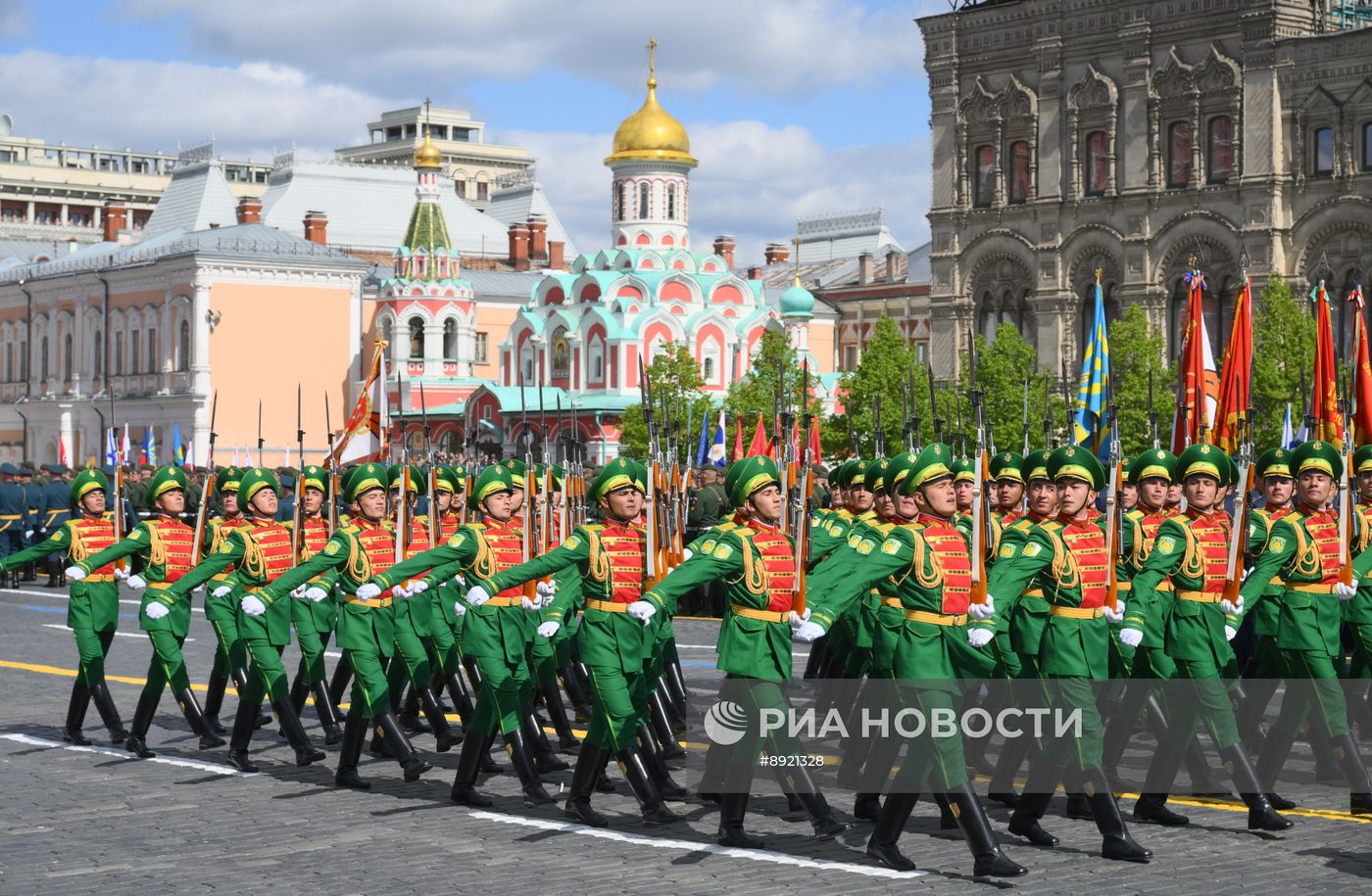 Москва. Военный парад, посвященный 80-летию Победы в Великой Отечественной войне