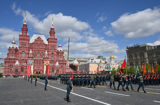 Москва. Военный парад, посвященный 80-летию Победы в Великой Отечественной войне