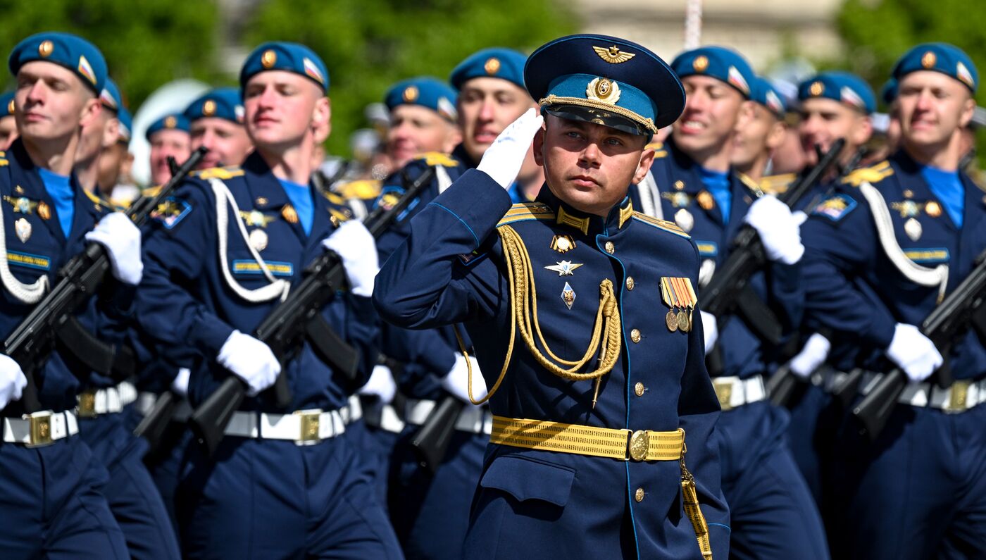 Москва. Военный парад, посвященный 80-летию Победы в Великой Отечественной войне