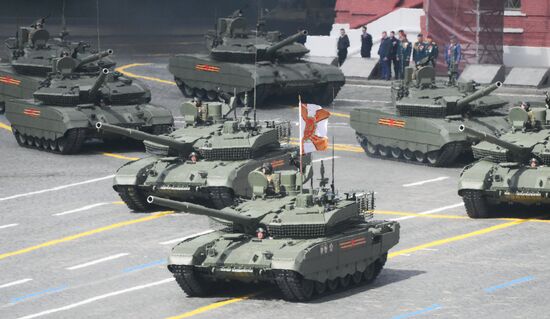 Москва. Военный парад, посвященный 80-летию Победы в Великой Отечественной войне